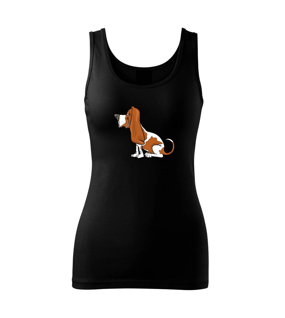 Baset s kulišáckým pohledem