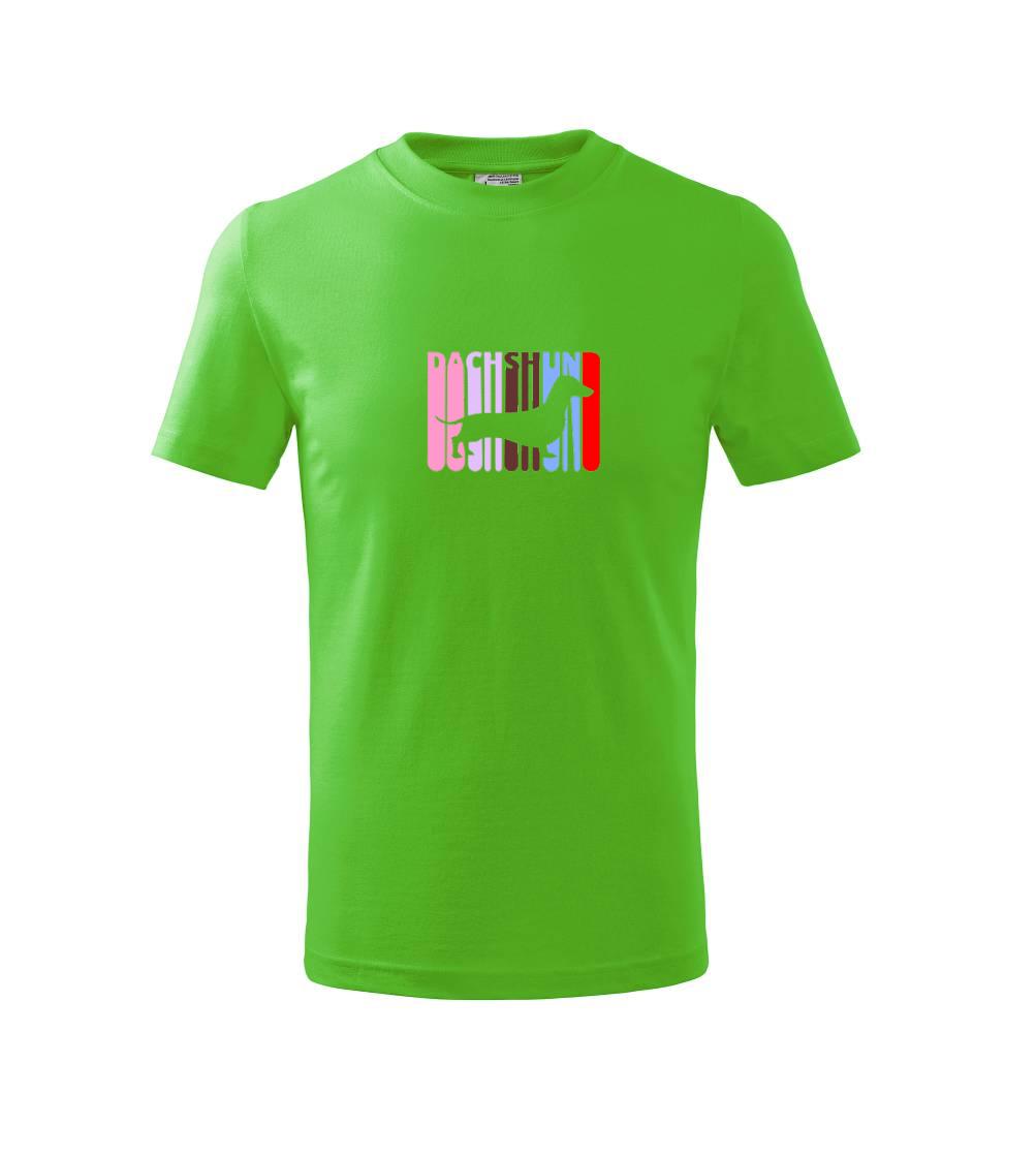 Jezevčík Rozteklý nápis