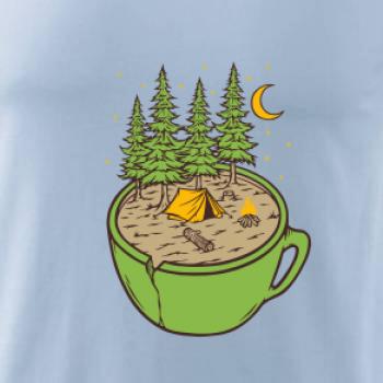 Hrnek plný stanování