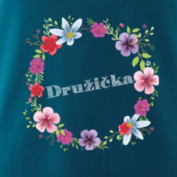 Družička s květy
