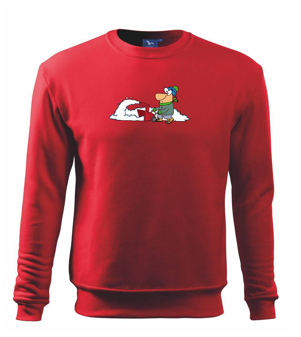 Frézování sněhu kreslené