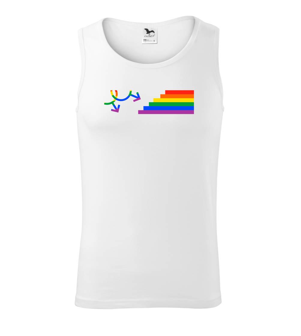 Gay symbol duha - Tílko pánské Core