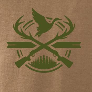 Lovec a kachny - zelený