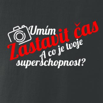 Zastavím čas - tvoje superschopnost? šikmý nápis