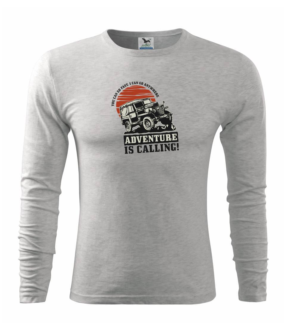 Adventure is calling 4x4 - Triko s dlouhým rukávem FIT-T long sleeve