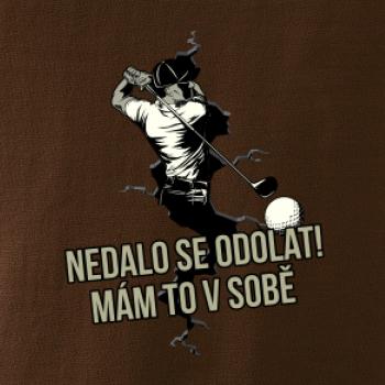 Nedalo se odolat, mám to v sobě golf