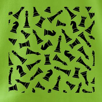 Šachové figurky ve čtverci