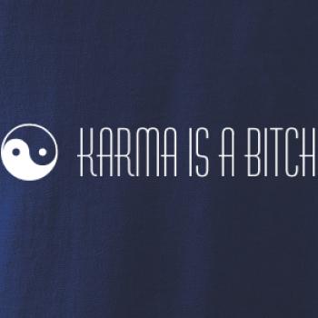 Karma nápis dlouhý
