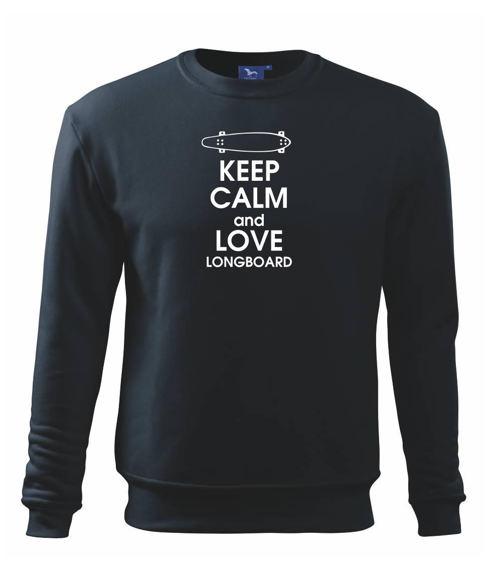 Keep calm and longboard - Mikina Essential dětská