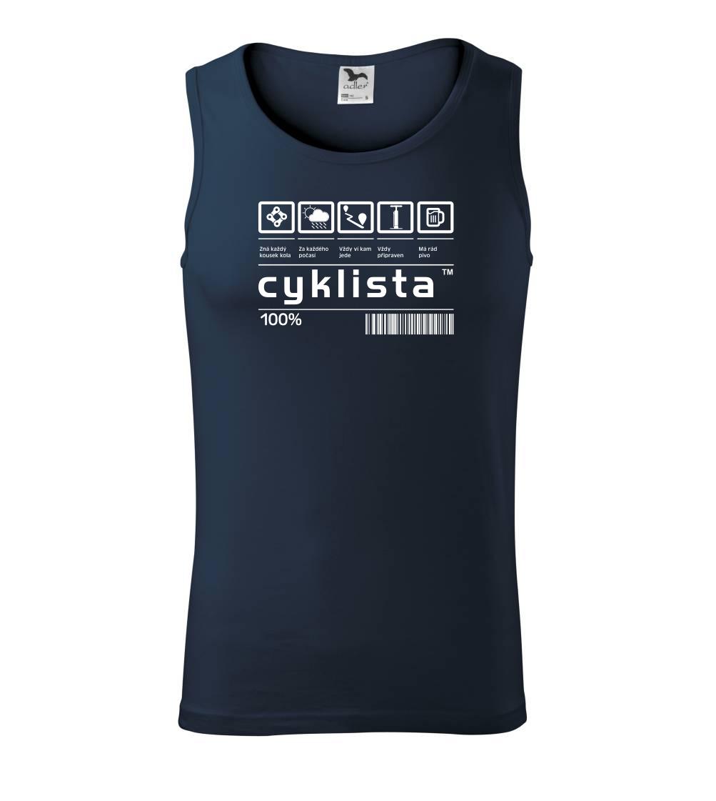 Čárový kód - Cyklista - Tílko pánské Core