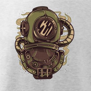 Starý potapěčský skafandr