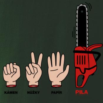 kámen, nůžky, papír, pila (Hana-creative)