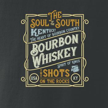 Bourbon whiskey etiket