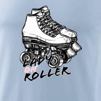 Lady on roller