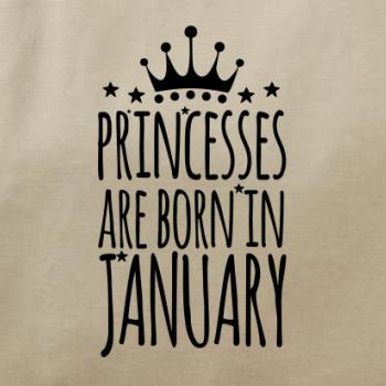 Princesses are born in January