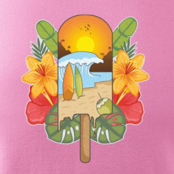 Léto, nanuk, moře, pláž