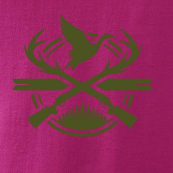 Lovec a kachny - zelený