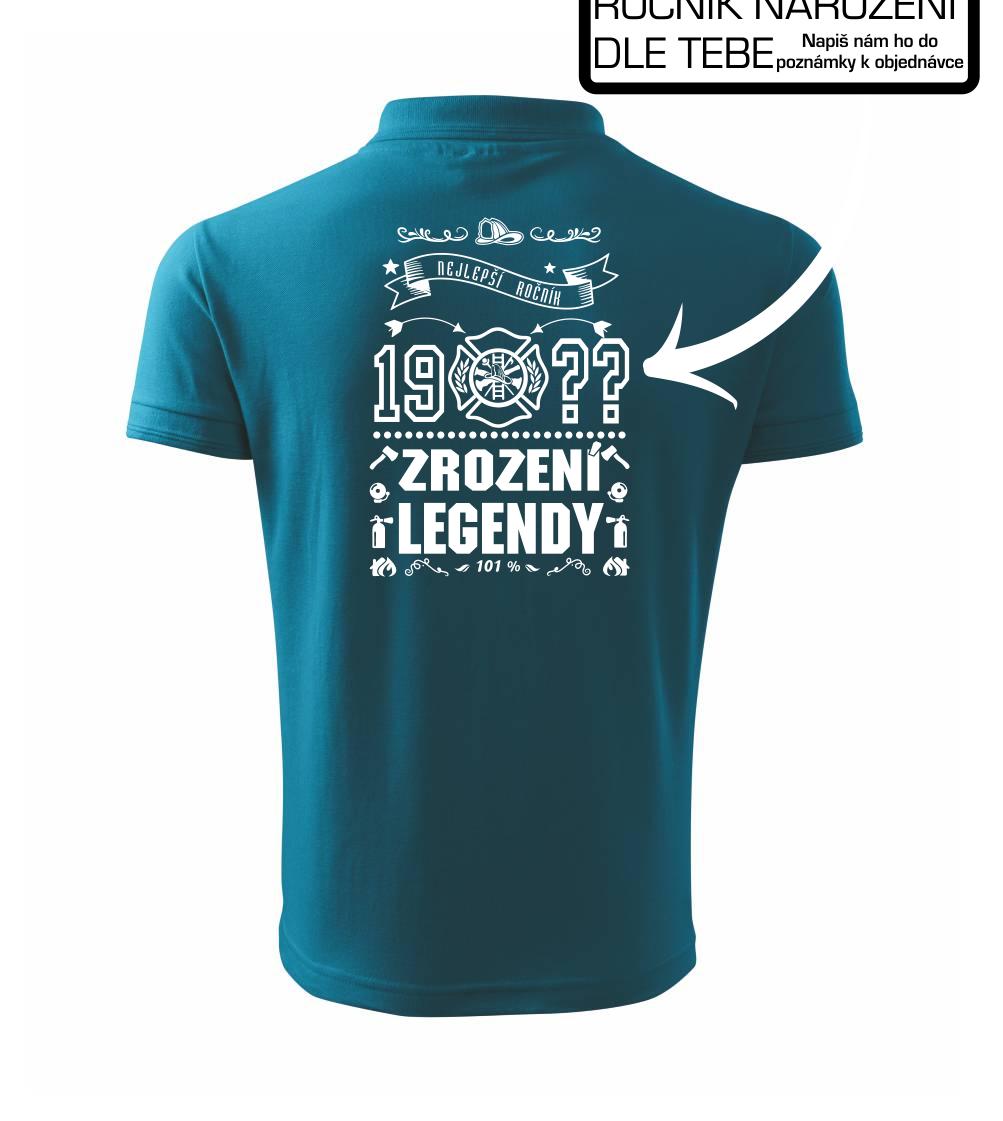 Zrození legendy - pro Hasiče - Polokošile pánská Pique Polo 203