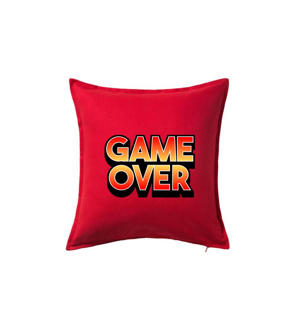 Game over - nápis barevný