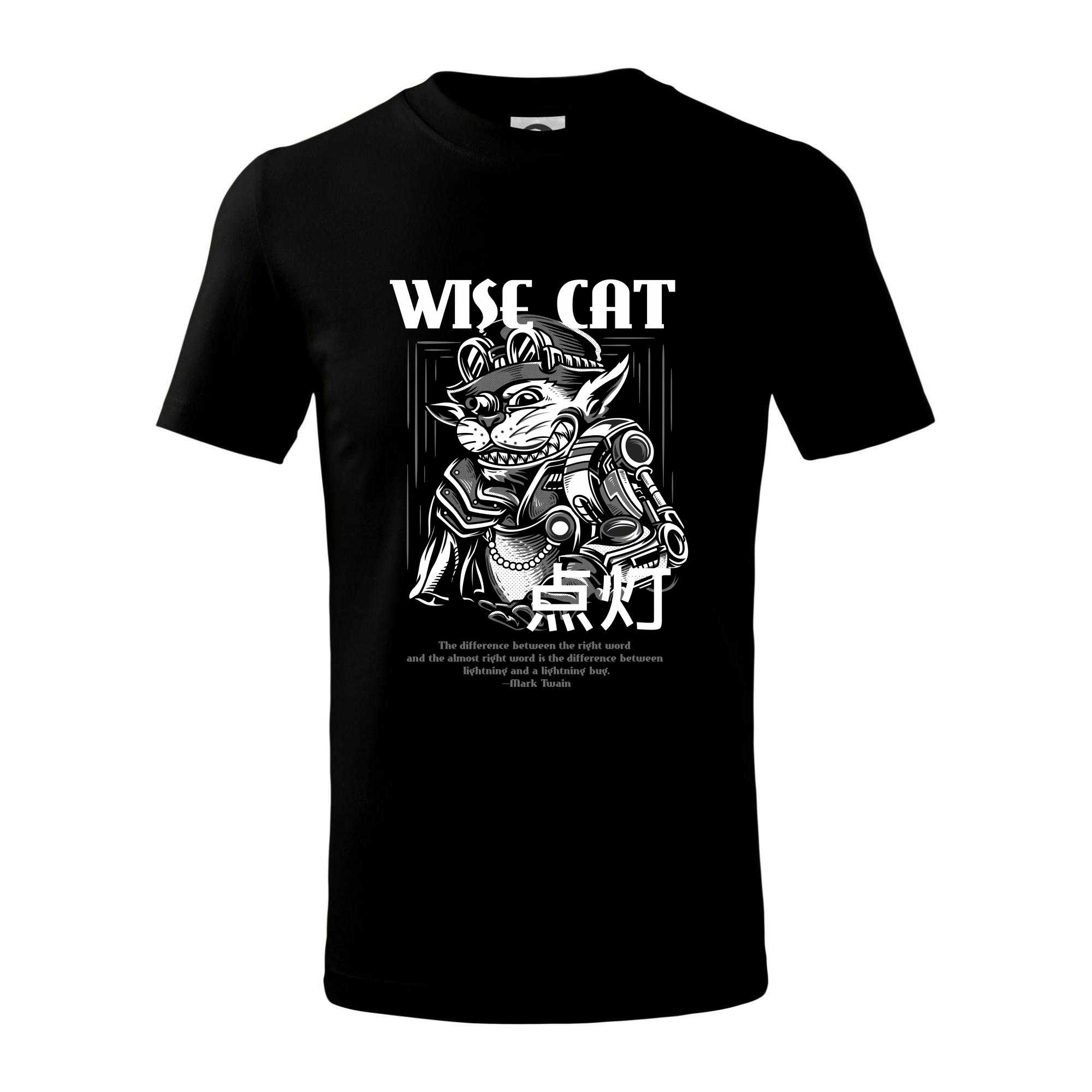 Steam punk wise cat - Triko dětské basic