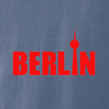 Berlin nápis věž Berliner Fernsehturm