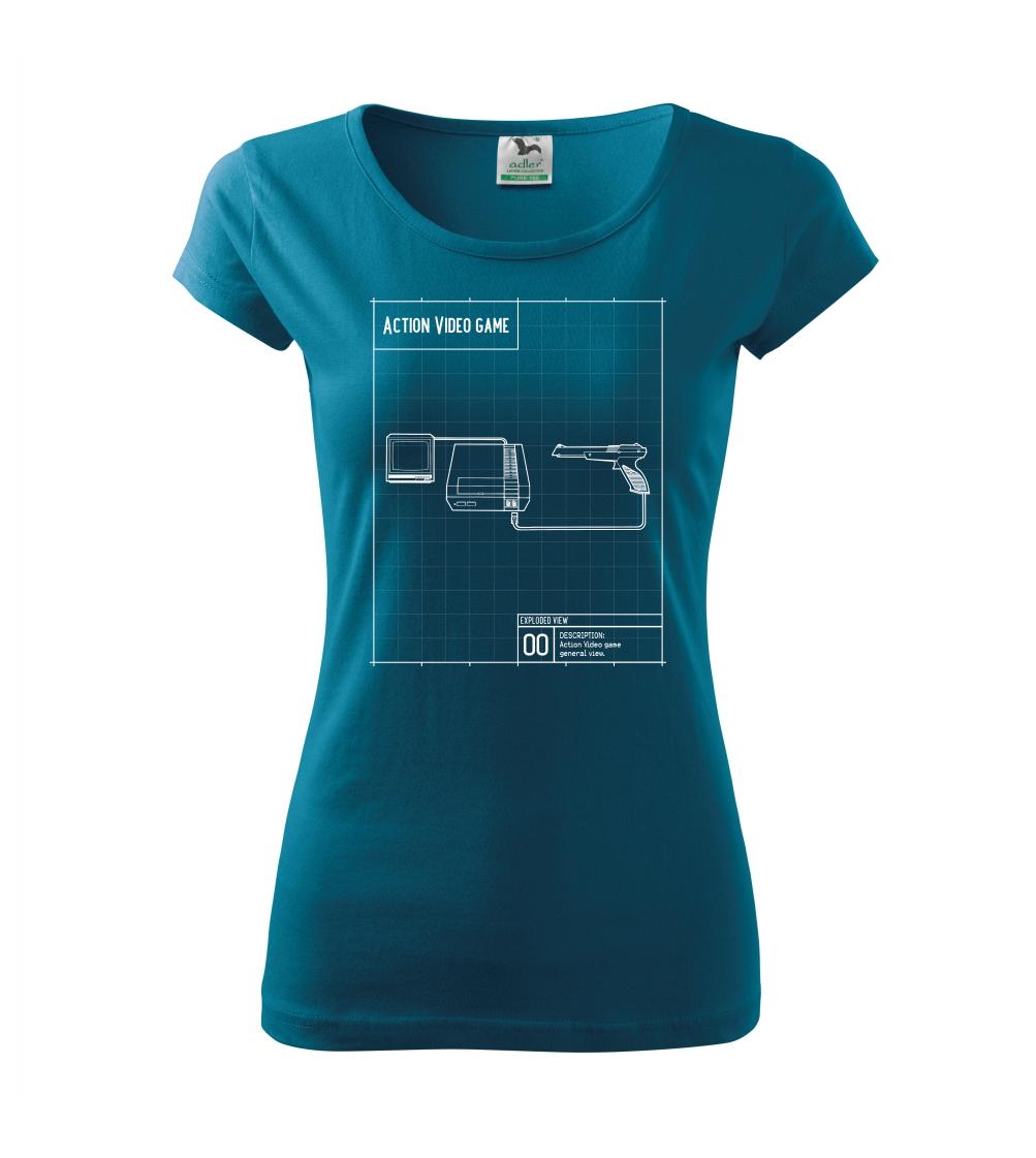 Nákres videohra se zbraní