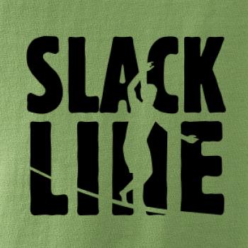 Slackline nápis