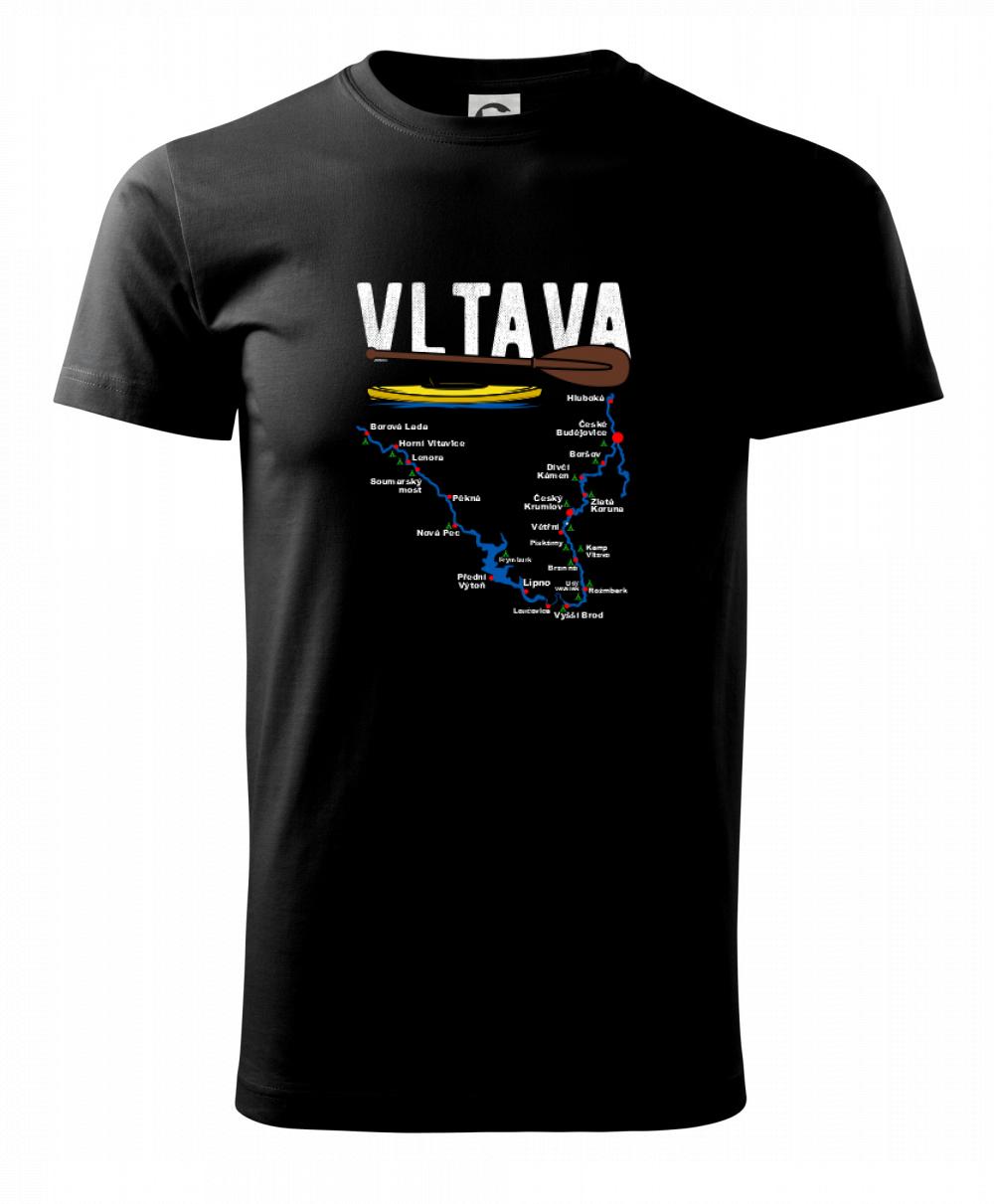 Mapa řeky Vltavy Mapa řeky Vltavy
