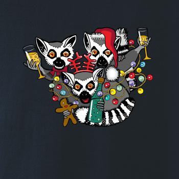 Vánoční Lemurové (Pecka design)