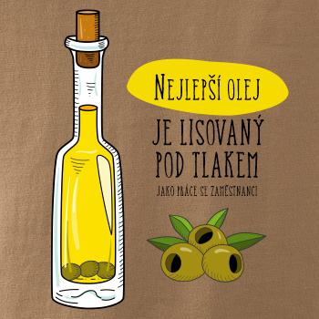 Nejlepší olej je lisovaný pod tlakem