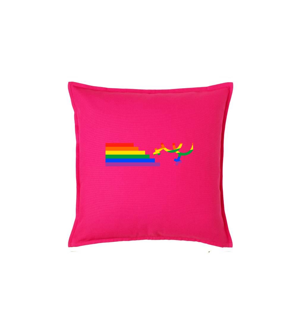 Lesby symbol duha - Polštář 50x50