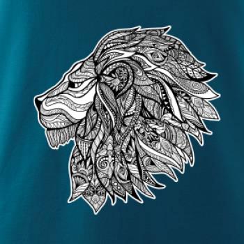 Hlava lva - mandala