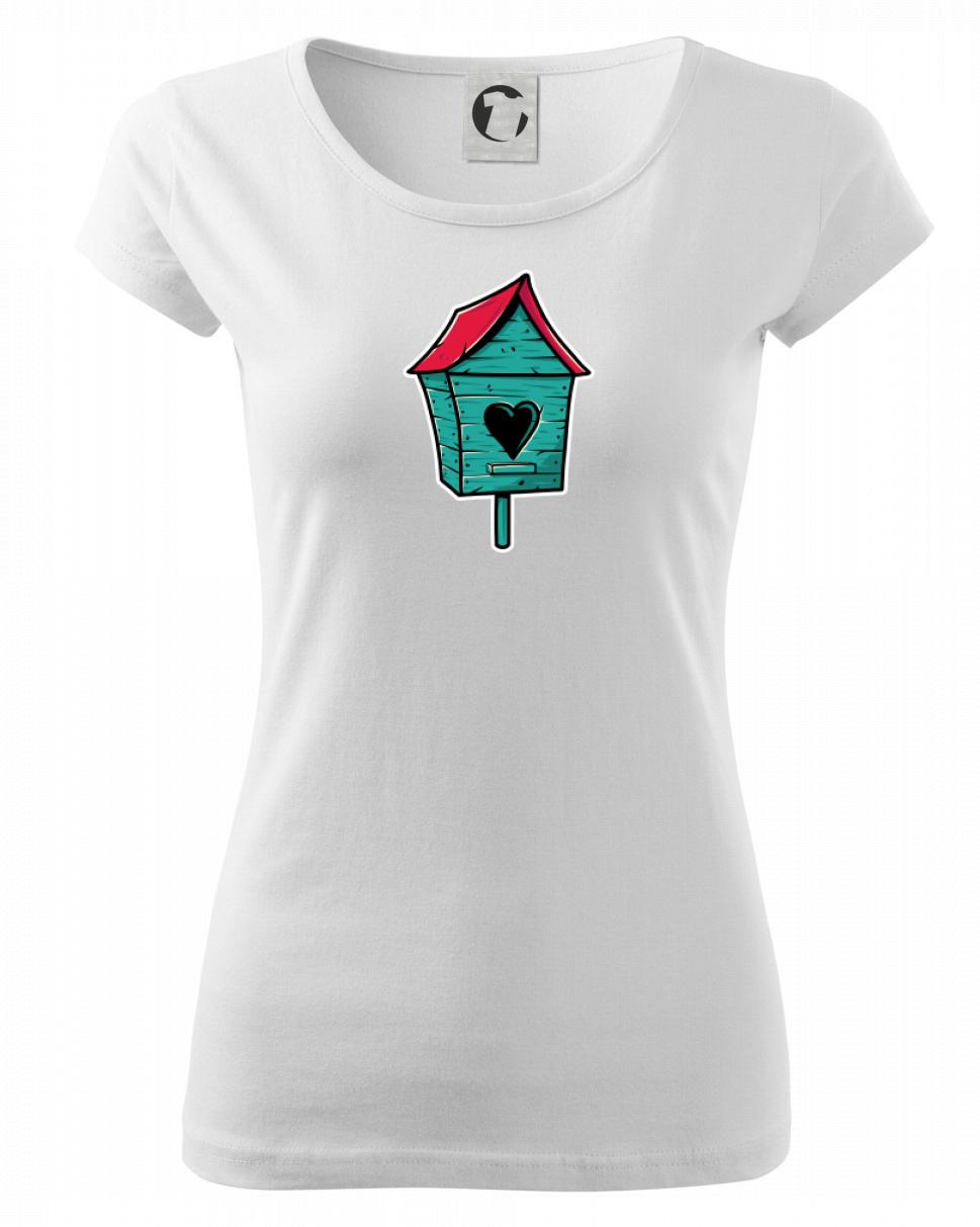 Barevná budka pro ptáky