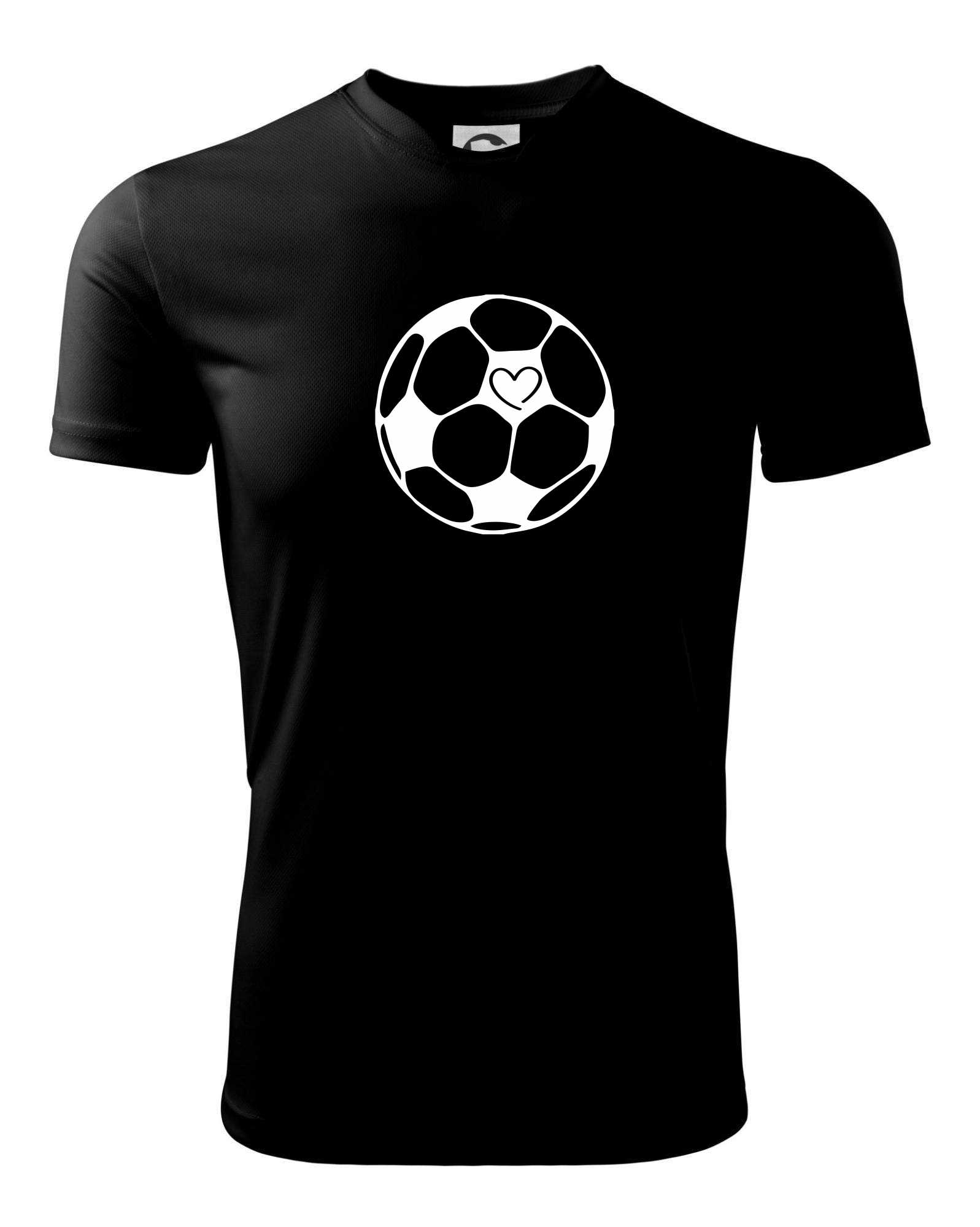 I love fotbal míč - Dětské triko Fantasy sportovní (dresovina)