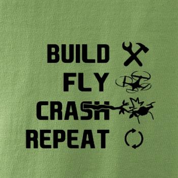 Dron Build fly crash repeat