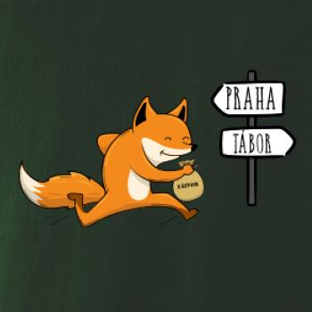 Běží liška k táboru