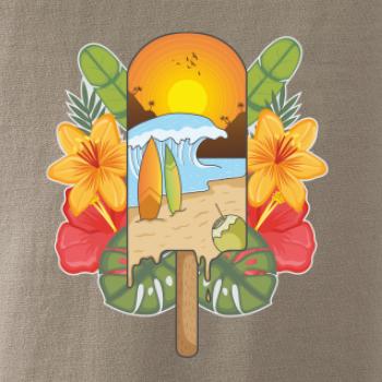 Léto, nanuk, moře, pláž