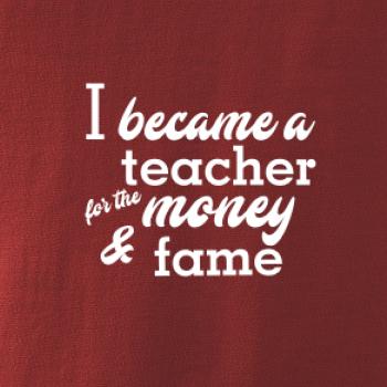 Became a teacher