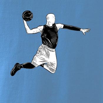 Basketbalista ve výskoku