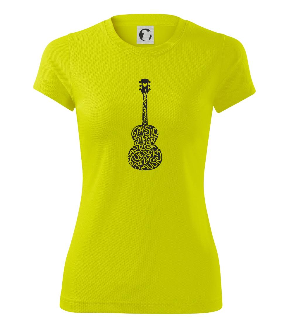 Kytara - názvy hudebních stylů