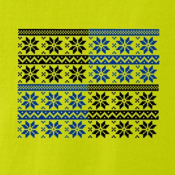 Vánoční vzor - šachovnice