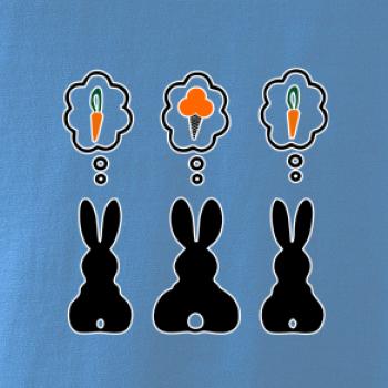 Králici přemýšlí, co by sežrali