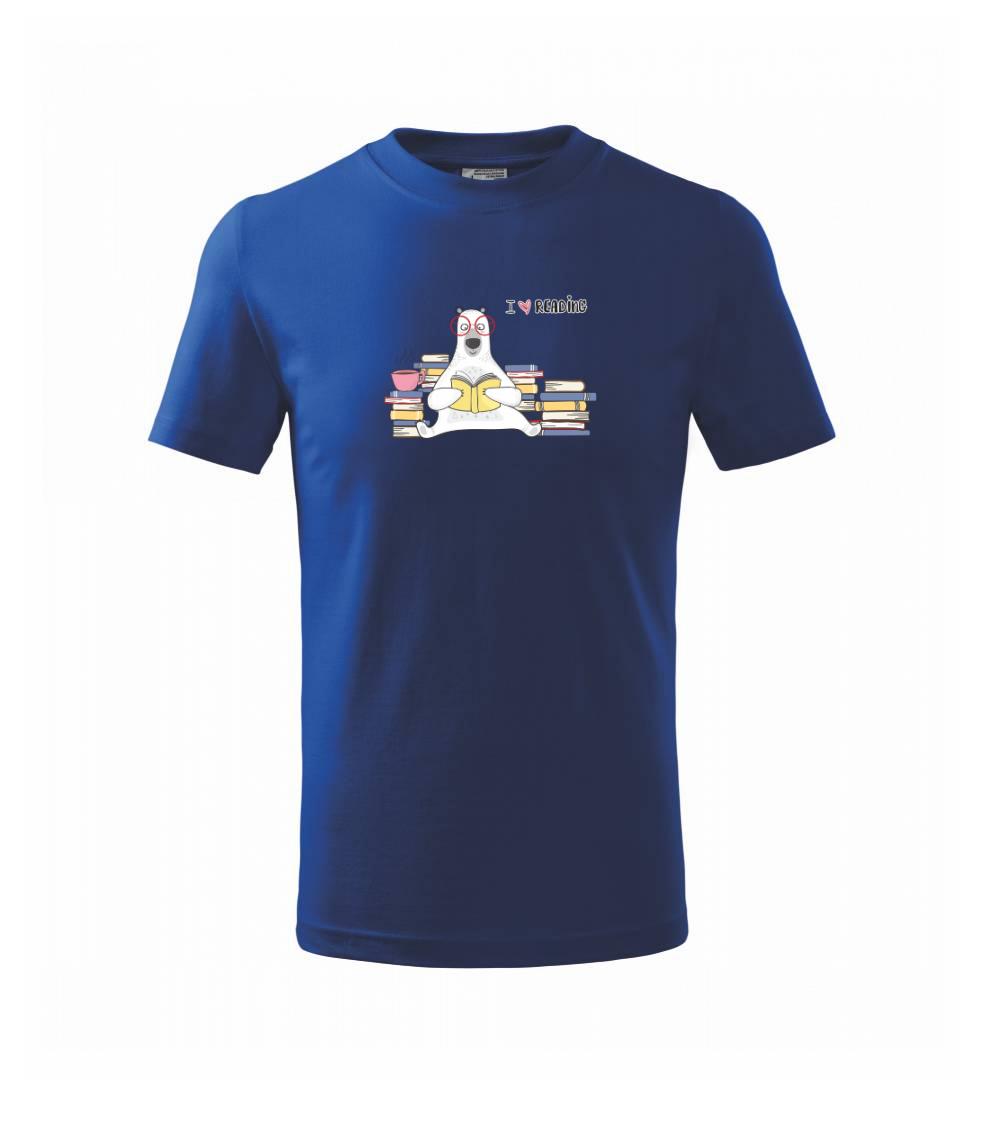 I love reading medvěd