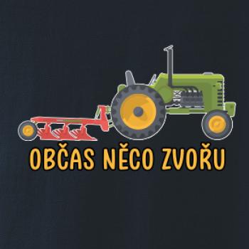 Traktor občas něco zvoře