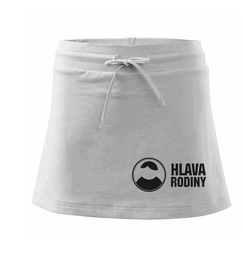 Hlava rodiny - Sportovní sukně - two in one