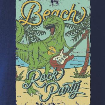 Beach rock party