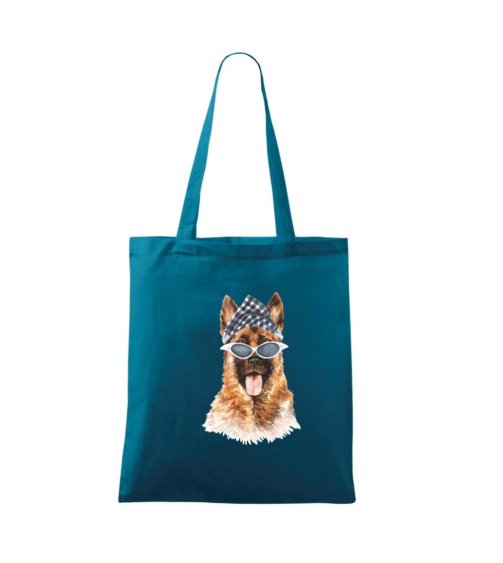 German shepherd se šátkem - Taška malá
