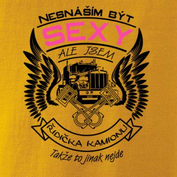 Nesnáším být sexy - řidička kamionu Nesnáším být sexy - řidička kamionu
