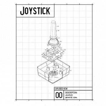 Nákres joystick starý