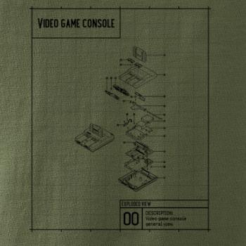 Nákres TV videohra na kazety